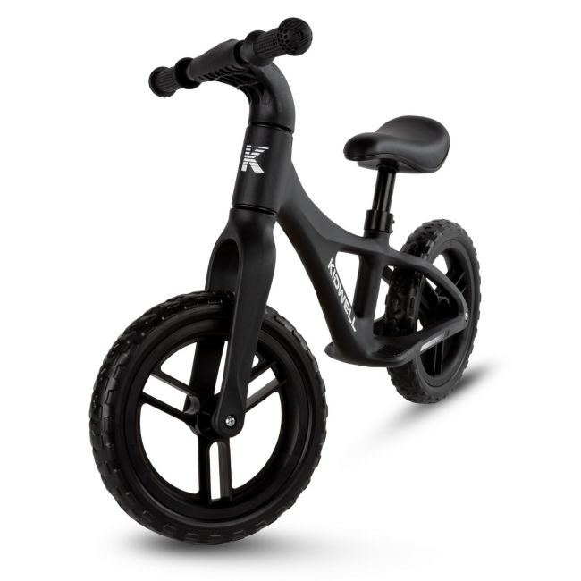 Bicicleta De Echilibru Fara Pedale Pentru Copii, Reglabila Si Roti Eva, Ultra-usoara, Jogo Black Pjbrobijog01a0