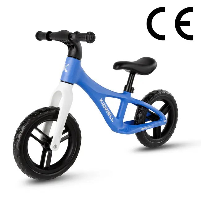Bicicleta De Echilibru Fara Pedale Pentru Copii, Reglabila Si Roti Eva, Ultra-usoara, Jogo Blue Pjbrobijog02a0