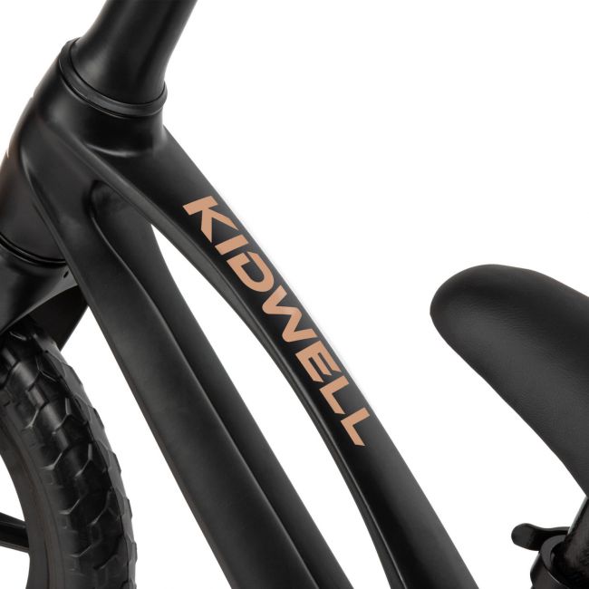 Bicicleta De Echilibru Fara Pedale Pentru Copii, Reglabila Si Roti Eva, Ultra-usoara, Vito Black Pjbrobivit02a0