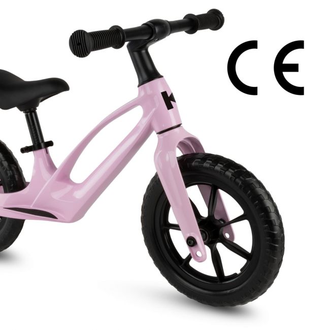 Bicicleta De Echilibru Fara Pedale Pentru Copii, Reglabila Si Roti Eva, Ultra-usoara, Vito Pink Pjbrobireb14a0-6727