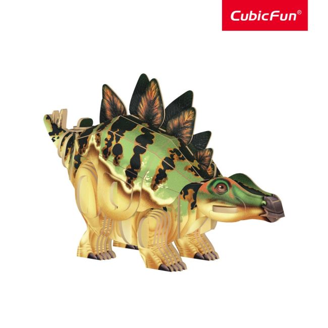 Cubic Fun - National Geographic Dinozauri Puzzle 3D Stegozaur 51 piese ARTCUDS1171h