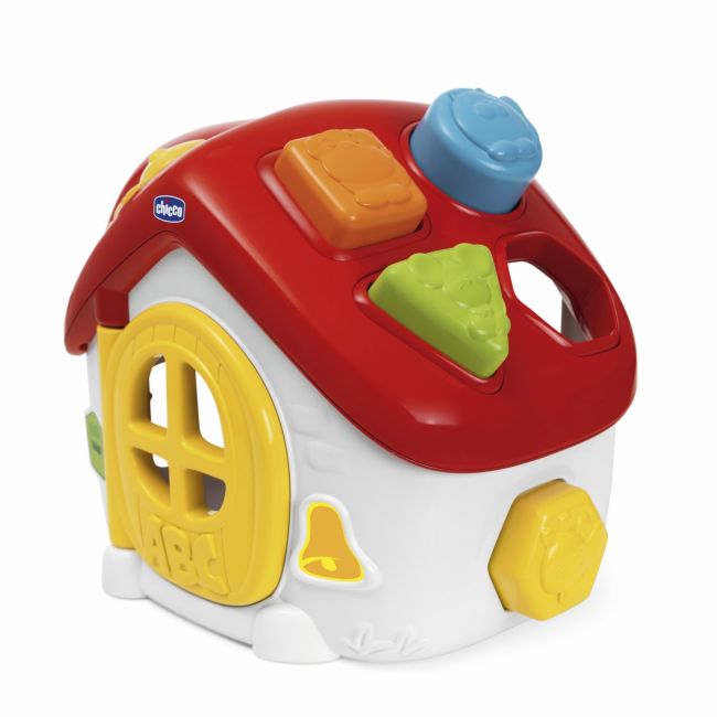Jucarie de sortare 2 in 1 Chicco casuta ABC, franceza-engleza,10-36luni CHC1209600-1