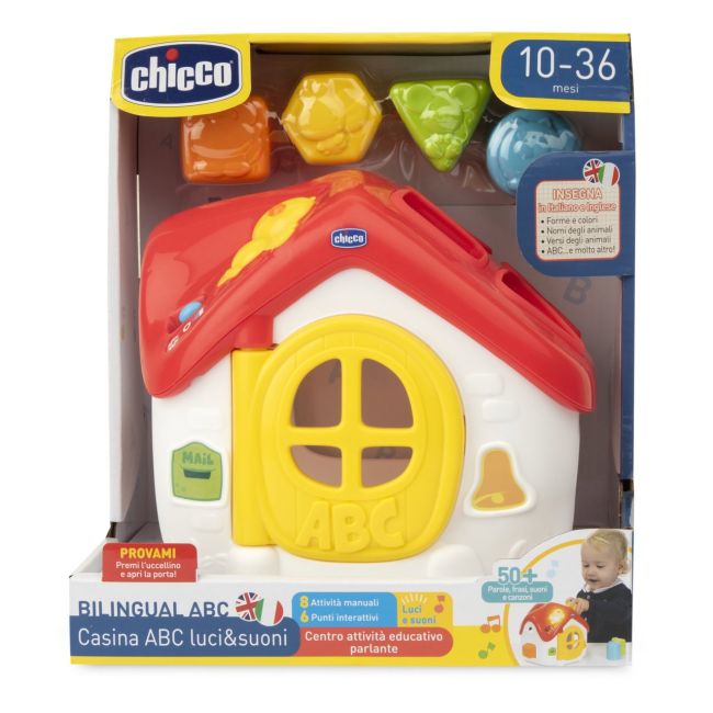 Jucarie de sortare 2 in 1 Chicco casuta ABC, franceza-engleza,10-36luni CHC1209600-1