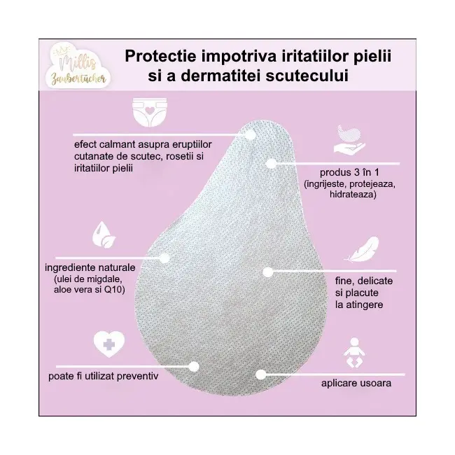 Millis Protectii Antiiritatii pentru Bebelusi Magic 25 buc TNA50336