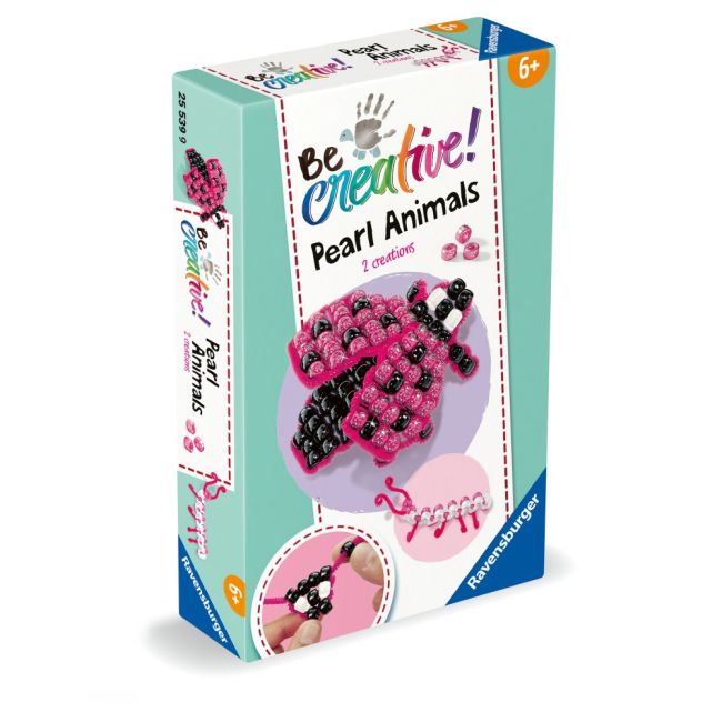 Ravensburger - Be Creative Set mini de creatie din perle gargarita si larva ARTRVSAC25539