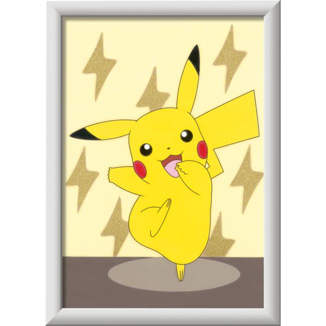 Ravensburger - CreArt pictura pe numere pentru copii Pickachu ARTRVSPBN20241