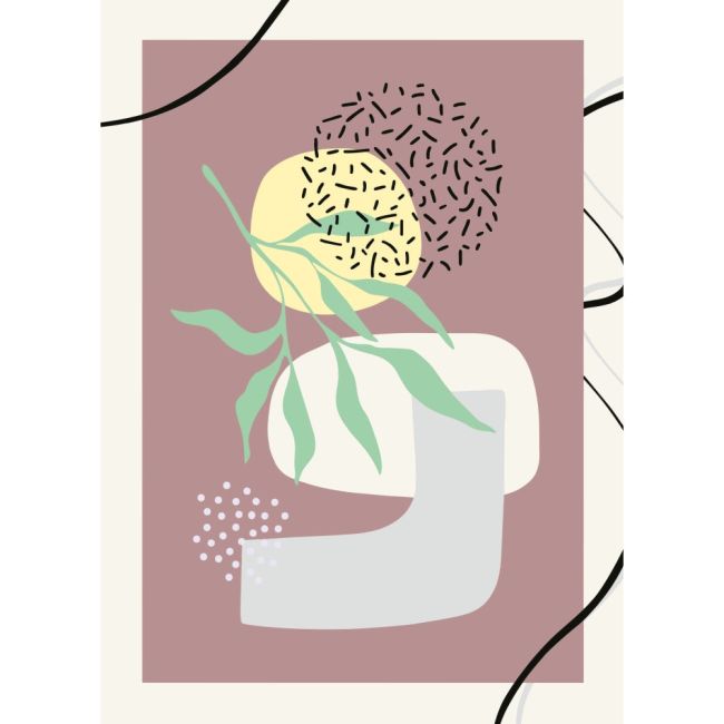 Ravensburger - CreArt pictura pe numere pentru copii forme abstracte ARTRVSPBN23543