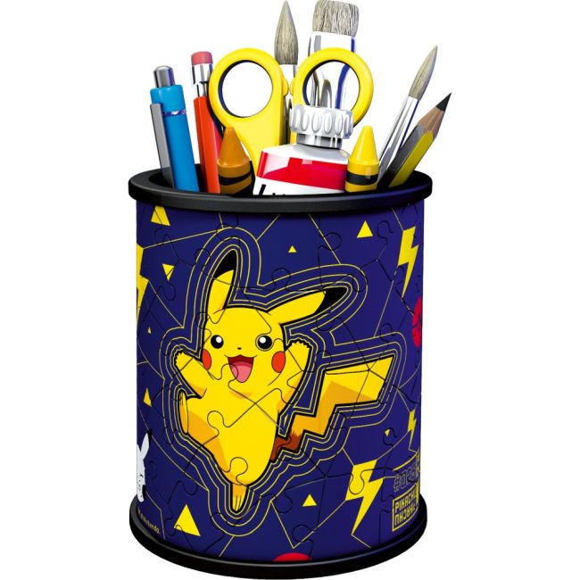 Ravensburger - Puzzle 3D suport pixuri Pokemon 54 piese ARTRVS3D11257