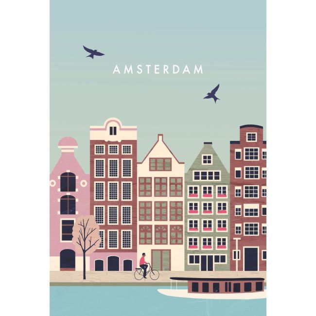 Ravensburger - Puzzle Moment Amsterdam 99 piese ARTRVSPA01377