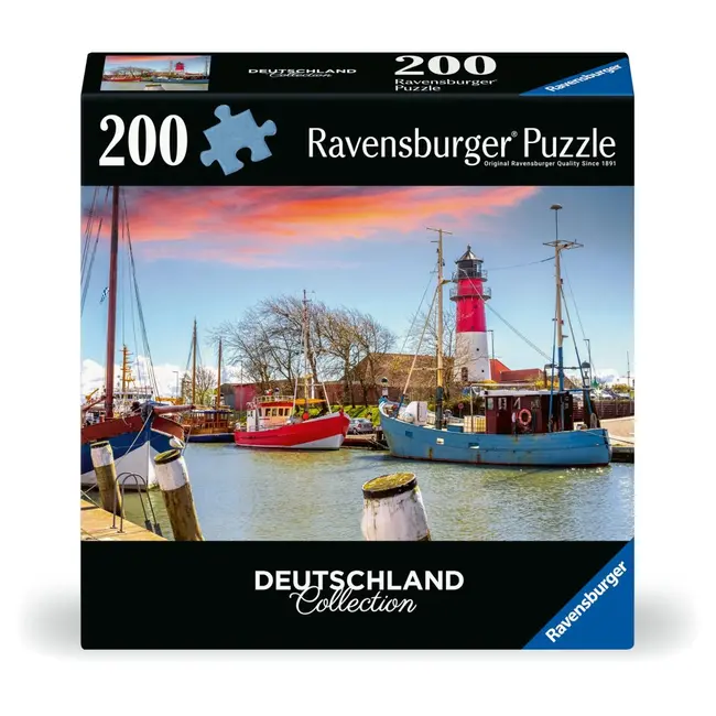 Ravensburger - Puzzle Moment portul din Ahlbeck 200 piese ARTRVSPA01476