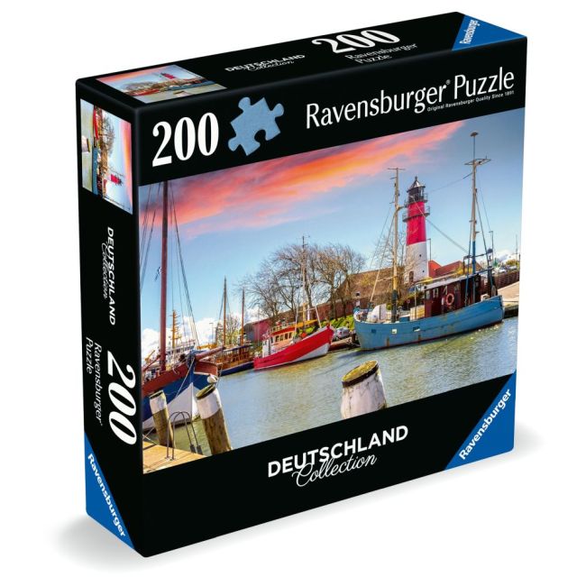 Ravensburger - Puzzle Moment portul din Ahlbeck 200 piese ARTRVSPA01476