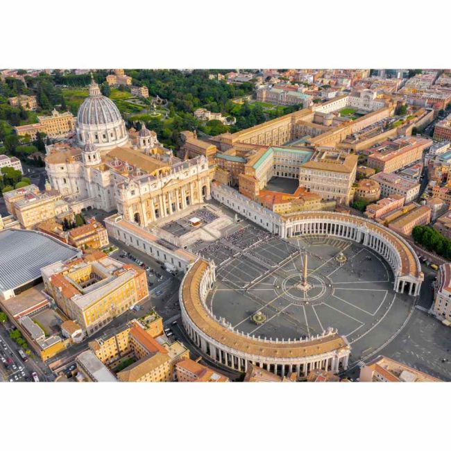 Ravensburger - Puzzle colectia de arta piata Sfantul Petru din Roma 300 piese ARTRVSPA04038
