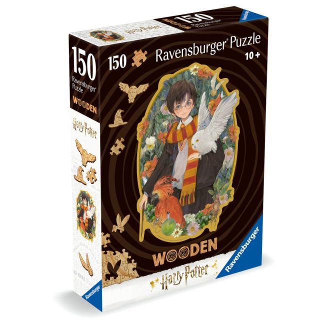 Ravensburger - Puzzle contur din lemn Harry Potter 150 piese ARTRVSPA01458