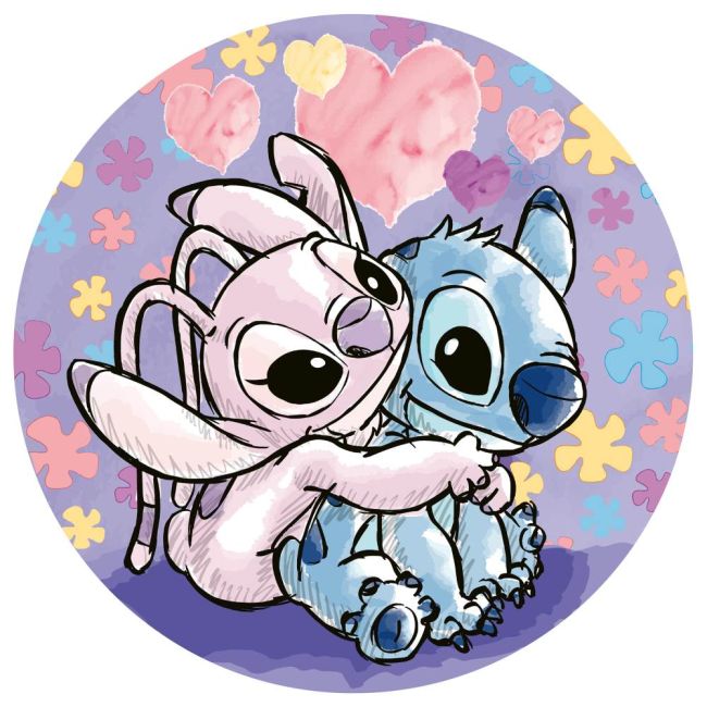 Ravensburger - Puzzle rotund Disney Stitch 500 piese ARTRVSPA17581