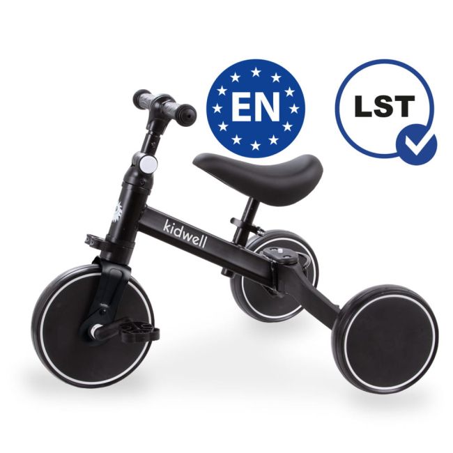 Tricicleta Si Bicicleta Pico Black 3 In 1, Kidwell Pjbrotrpic05a0