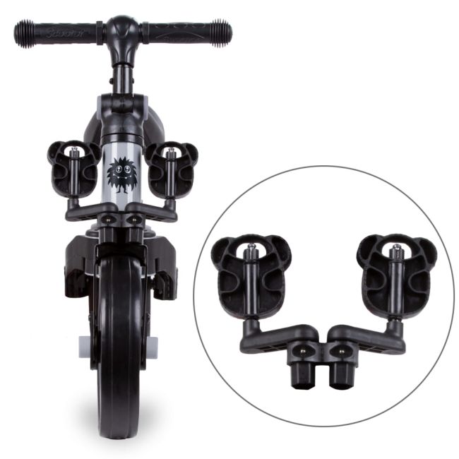Tricicleta Si Bicicleta Pico Cool Gray 3 In 1, Kidwell Pjbrotrpic04a0