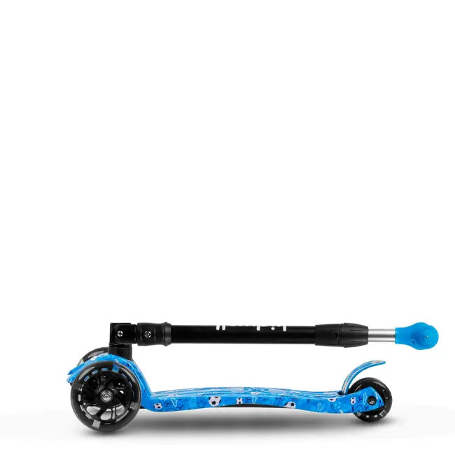 Trotineta Copii Pliabila, Reglabila, Roti Luminoase, Vento Football, 3+ Ani, Pana La 50 Kg, Kidwell Pjbhubaven01a6