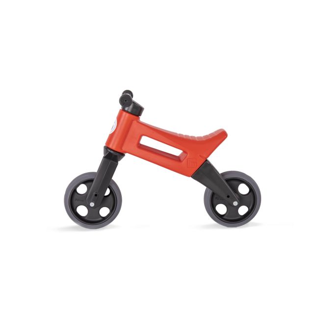 Bicicleta fara pedale cu cosulet pentru ghidon Funny Wheels Rider SPORT 2 in 1 Rosie PMICFWR-S-REDB