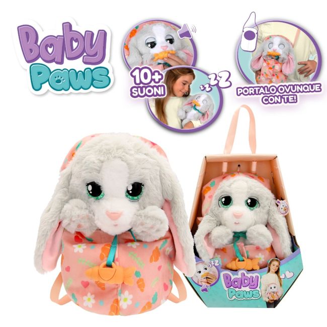 Baby Paws - Jucarie interactiva Iepuras BKF927124