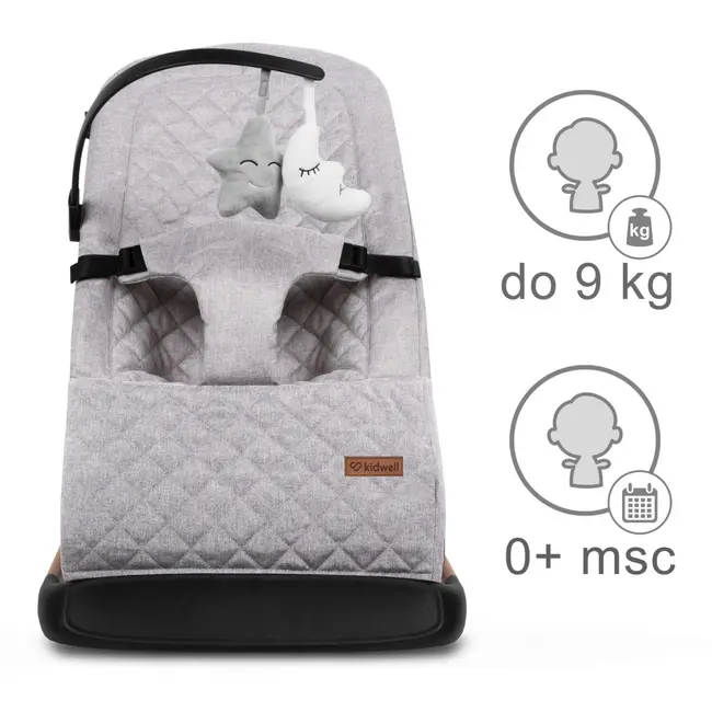 Balansoar Pentru Copii Kidwell Laro Full - Wooden Grey Pjblebular01a4