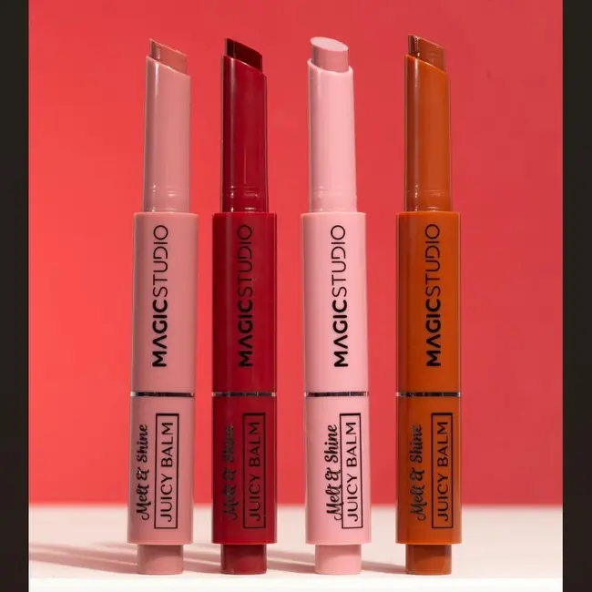 Balsam de buze Melt & Shine, nr 2 Nude Glow, 68176, 1.8g  Magic Studio