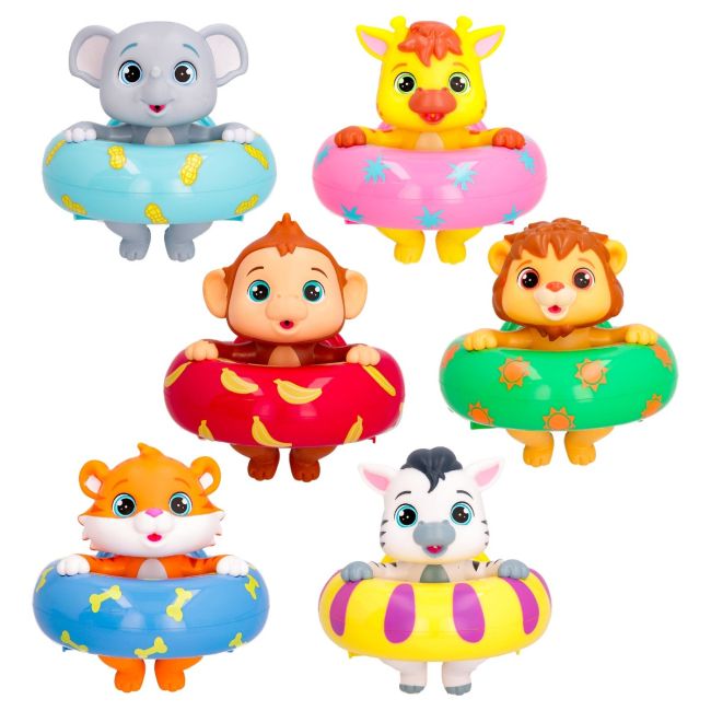 Bloopies - Jucarie de baie Floaties animale din jungla, diverse modele BKF917378