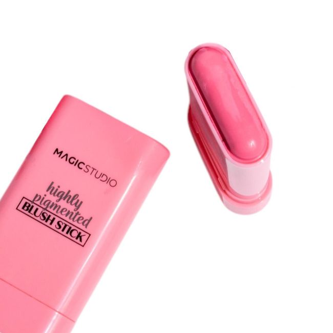 Blush stick On-The-Go roz deschis, 12g, 90208, Magic Studio