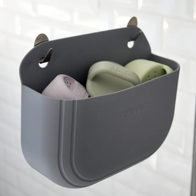 Cos silicon Beaba cu jucarii de baie Pebble ERFB920413