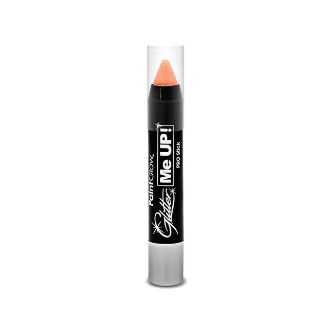 Creion cu sclipici, pentru fata si corp -UV reactiv - Peach Paradise Glitter me Up! Paint Glow