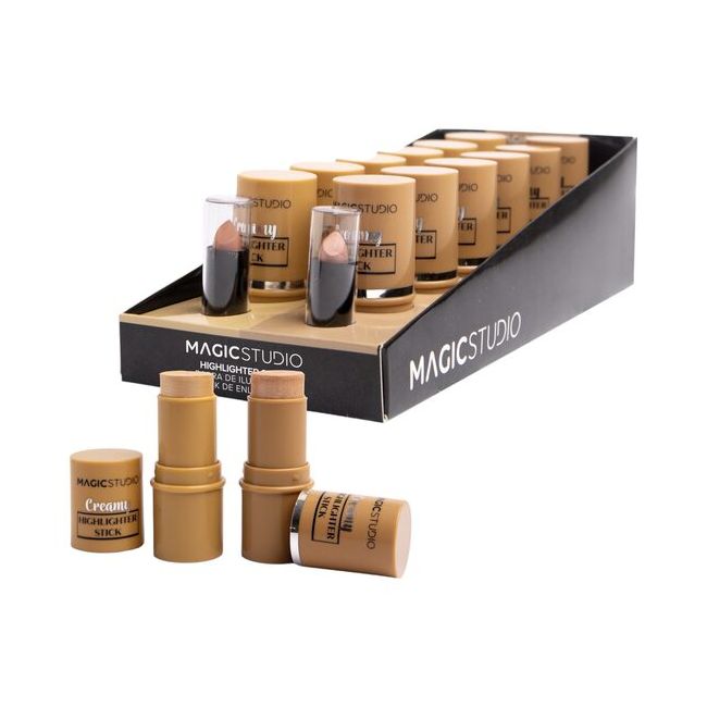 Iluminator Stik crema set 12 bucati, 90177, Magic Studio