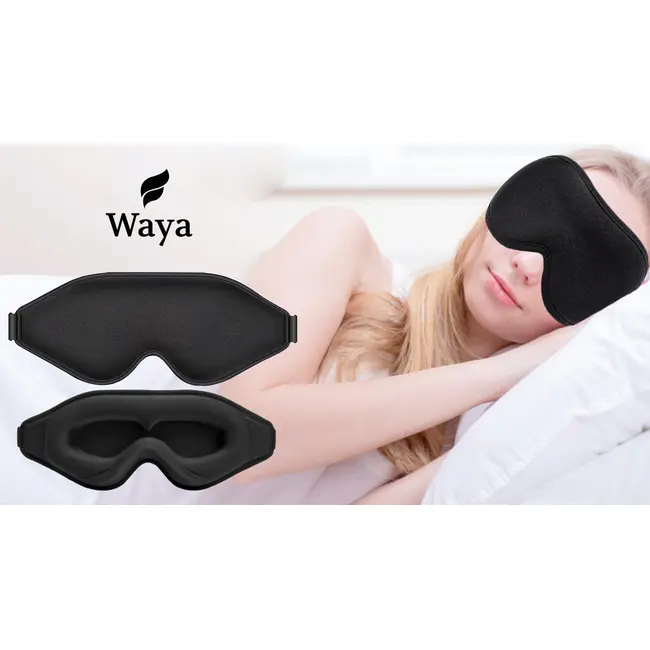 Masca de somn premium WAYA 3D EKDEM-SV2