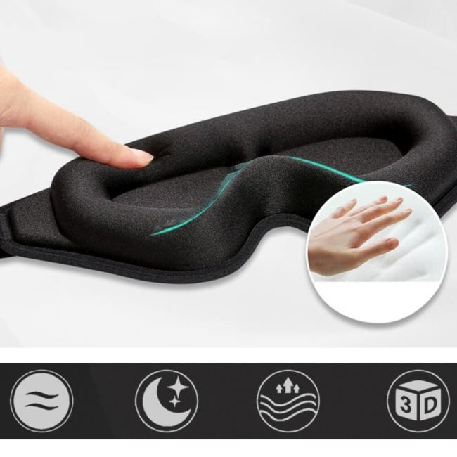 Masca de somn premium WAYA 3D EKDEM-SV2
