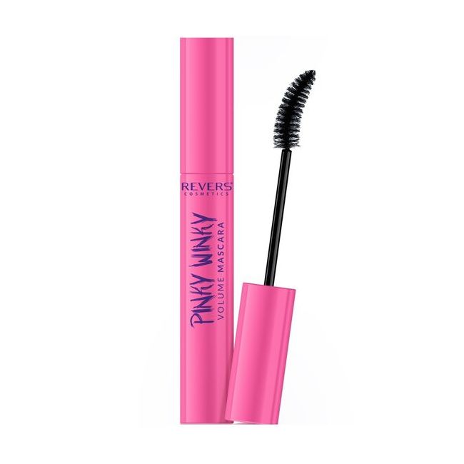 Mascara Joyful Colors Pinky Winky, volum si curbare, Revers, 12ml