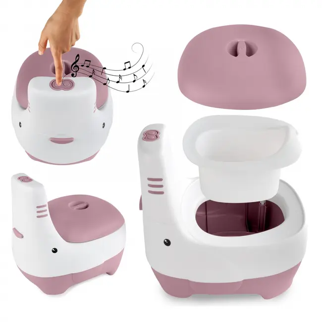 Olita Interactiva Pentru Copii Cu Sunet, Kidwell Fino, Alb Si Rose, 18 Luni + Pjbnocnfin03a0