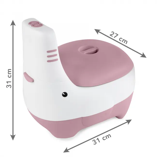 Olita Interactiva Pentru Copii Cu Sunet, Kidwell Fino, Alb Si Rose, 18 Luni + Pjbnocnfin03a0