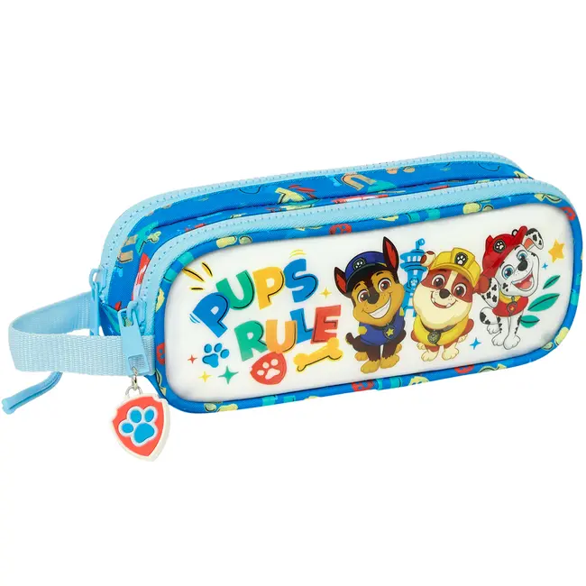 Penar Paw Patrol Pups Rule cu 2 compartimente, 21x8x6 cm