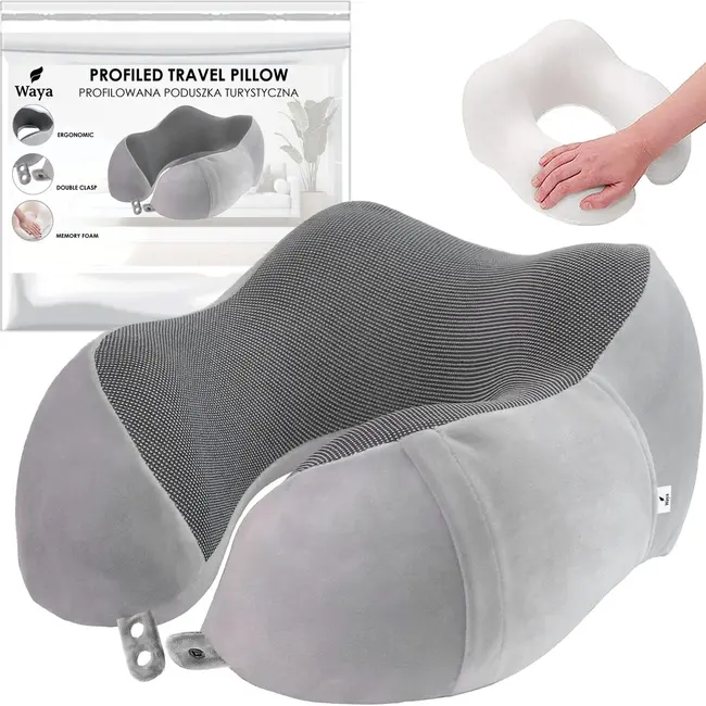 Perna spuma cu memorie pentru gat EKDTPN-32C