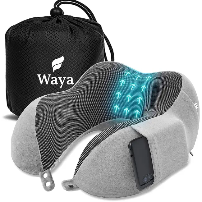 Perna spuma cu memorie pentru gat EKDTPN-32C