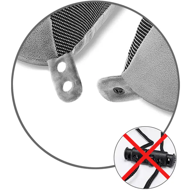 Perna spuma cu memorie pentru gat EKDTPN-32C