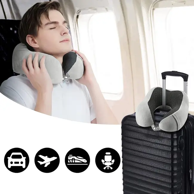 Perna spuma cu memorie pentru gat EKDTPN-32C