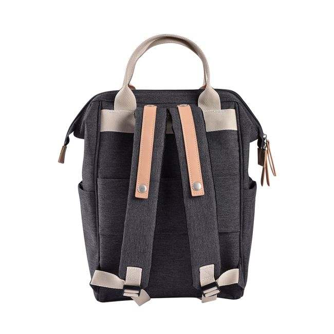 Rucsac de infasat Beaba Wellington Dark Heather Grey ERFB940328