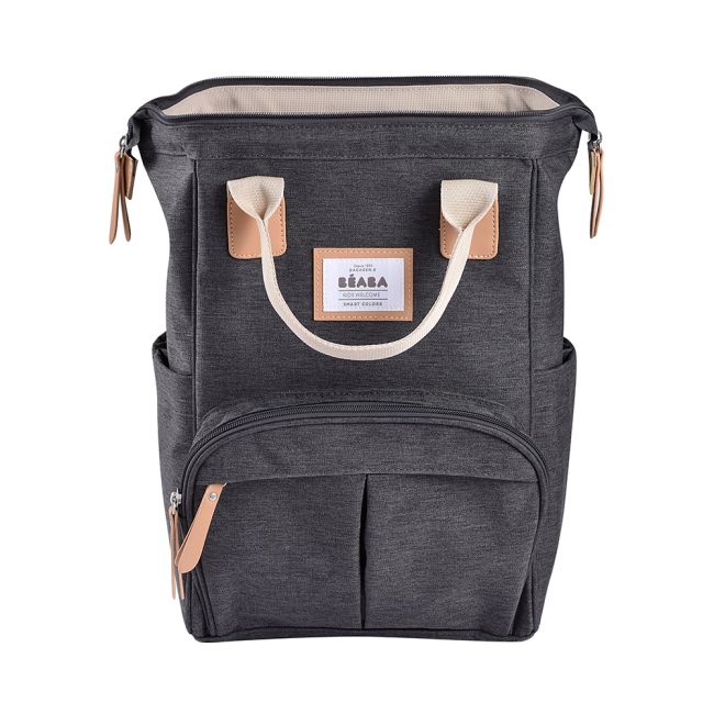 Rucsac de infasat Beaba Wellington Dark Heather Grey ERFB940328