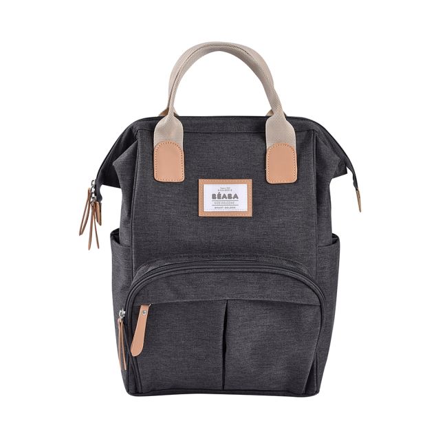 Rucsac de infasat Beaba Wellington Dark Heather Grey ERFB940328
