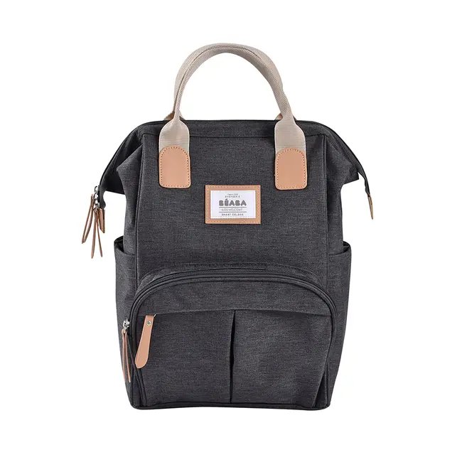 Rucsac de infasat Beaba Wellington Dark Heather Grey ERFB940328