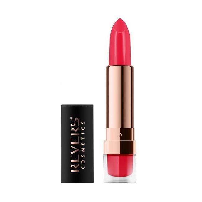 Ruj de buze Satin Lips, Revers, Full Red, Nr 06/810, rosu corai, mat