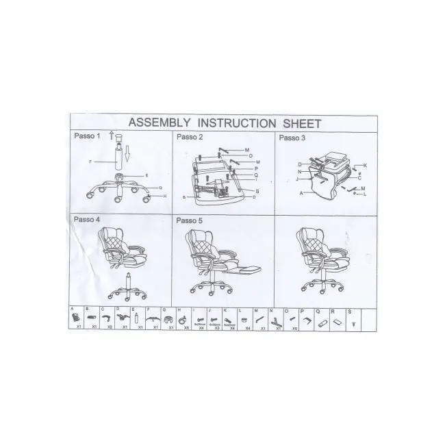 Scaun directorial ab041, piele ecologica, robust, cadru cromat, spatar rabatabil, suport picioare,120 kg, negru drm10368