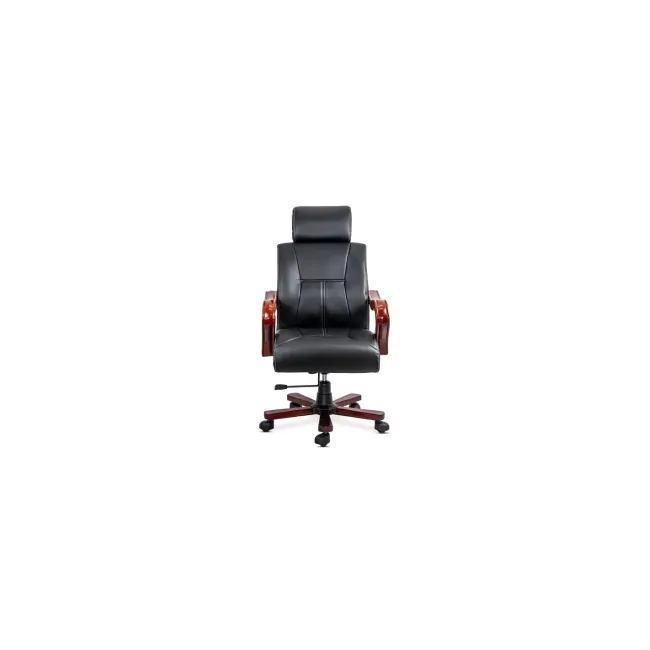 Scaun directorial cu masaj off1662, baza lemn, piele ecologica, elegant, robust, cu temporizator, 120 kg drm10585