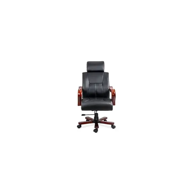 Scaun directorial cu masaj off1662, baza lemn, piele ecologica, elegant, robust, cu temporizator, 120 kg drm10585