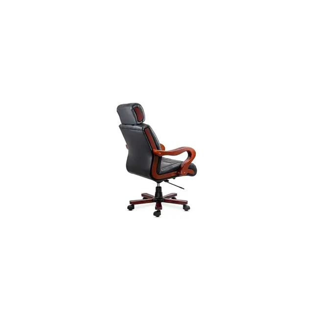 Scaun directorial cu masaj off1662, baza lemn, piele ecologica, elegant, robust, cu temporizator, 120 kg drm10585