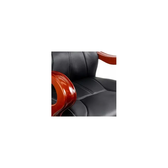 Scaun directorial cu masaj off1662, baza lemn, piele ecologica, elegant, robust, cu temporizator, 120 kg drm10585